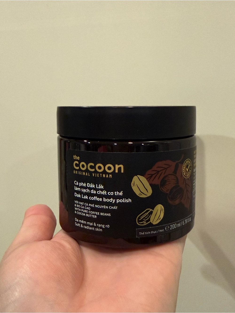 The Cocoon Dak Lak Coffee Body Polish